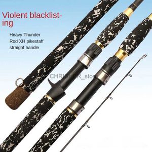 Tekne Balıkçılık Çubukları 1.8m XH Power Lei Qiang Fishing Rod 2 Bölümler Uzun Atma Çubuk Cazisi 10-60g Dönme Döküm Balıkçılık Kutbu EVA Handlel231223