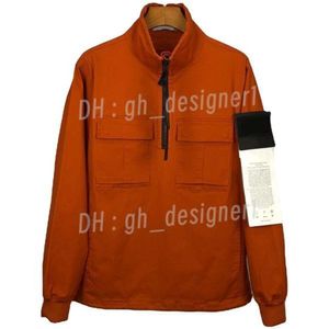 Stones Island Jacke hochwertige Herrenmarke Topstoney Jackets Mode gewaschene Reißverschlüsse Tooling Casual Sticked Badge Stones Island Jumpers 745