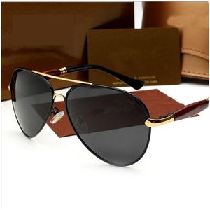 Markendesigner Sonnenbrille hochwertiger Metallscharnier Sonnenbrille Gläser Frauen Sonnenbrillen UV400 Objektiv Unisex mit Koffer und Box256v