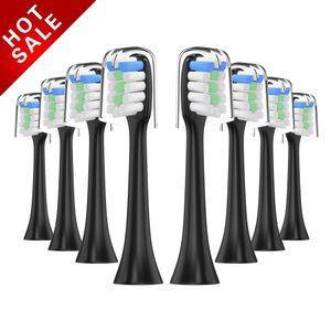 Tandborste 8st Electric Tooth Brush Sonic Soocas X1 X3 Brush för Xiaomi Ultrasonic Whitening Teeth Oral Hygiene Tandborste vuxen vuxen