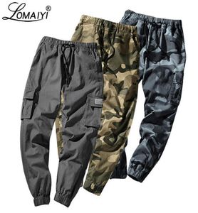 Lomaiyi M7XL Mens Cargo Bants Camo Joggers Men Pants Men039s 2020 Весенняя камуфляжная уличная одежда бедра Hip Hopharem для человека BM23707129