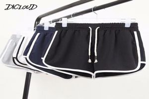 DICLOUD Fashion Summer Casual Shorts Woman 2019 Stretch High Waist Booty Shorts Female Black White Loose Beach Sexy Short SXXL9186378