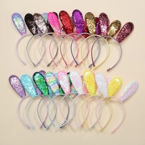 Hair Accessories Glitter Ears Headband Cute Sparkly Holiday Party Colorful