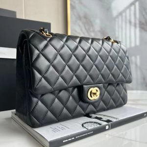 5A Bag Designer Beutel Schulterkettenbeutel Kupplung Klappe Totes Taschen Brieftasche Überprüfen Sie Faden Geldbörse Doppelbuchstaben Feste Hader Taille Square Stripes Cowhide Echtes Leder