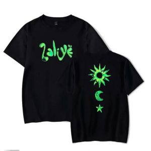 Rapper Yeat 2 Alive World Tour Overized T Shirt Women Män Summer Crewneck Short Sleeve Funny Tshirt Graphic Tees Streetwear 323