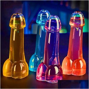 Tumblers 150ml s copo de vidro de copo engraçado copos de pênis coquetéis uísque de vinhos de vinho clube de bar de vinhos dedicado pequena boca sem pitada dick sts fy dhfha