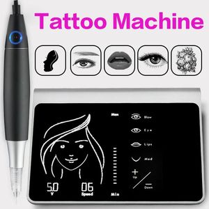 Machine Charmer Princesse Touch Screen Makeup permanente Hine Tattoo Microblading Penna Kit di penna per il sopracciglia Lip Eyeline Dermografo Hine