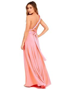 Kleid Sexy Frauen Boho Maxi Club Kleid Rot Bandage Langes Kleid Party Multiway Brautjungfern Cabrio Unendlichkeit Robe Longue Femme