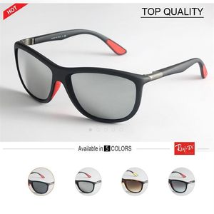 RLEI DI Brand Unisex Retro Designer Flash Okulary przeciwsłoneczne Uv400 szklane soczewki Vintage 8351 Akcesoria okularów okulary słoneczne dla mężczyzn kobiety G2783