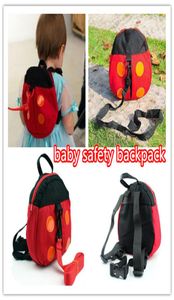 Bebê Kid Guia Cenário de Segurança do Cenário da Cenã Antilost Backpack Cute Ladybird Kids Bolsa de segurança Backpack Kid3583313802