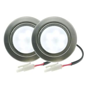 球根フロストガラス1 5W LED統合クックフード電球ライト12V DC 55-60mmホールクッカーフード20Wハロゲン234J