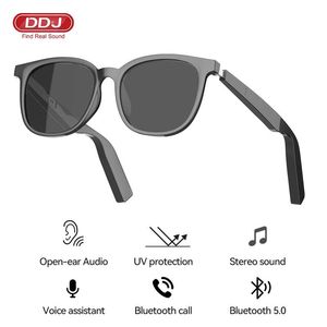 Sonnenbrille Bluetooth Smart Brille Männer Frauen Openear Kopfhörer Musik Drahtlose Sonnenbrille Antiblaues Licht für Game Driving Audio Headsets