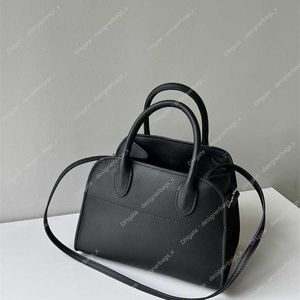 حقيبة فاخرة عالية الجودة Crossbody 2024 Black The Fashion Bags Margaux10 Top Cowwhide Tote Womens كبيرة السعة كتف مسافر في حقيبة اليد