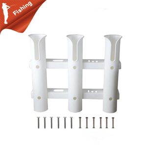 Tillbehör Båtplastfiskestång Rack Holder Portable Lightweight Spinning Drable Pole Tube Mount Bracket Socket Rack Accessories