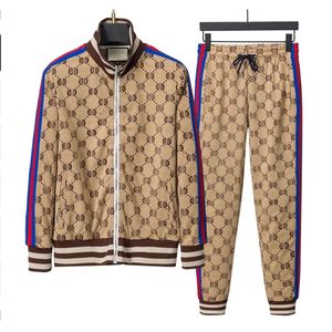 Mäns sportkläder kostym Sweatshirt Tech Wool Högkvalitativ dragkedja Collar Jacket Tvåbit Designer Basket Huven Dräkt Vinter Sportkläder