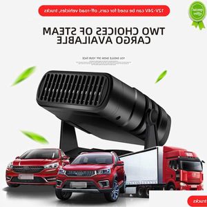 Andere Auto-Elektronikauto Neuheizter Lüfter 12V 120W 24 V 200W Windschutzscheibe Anti-Fog Elektroheizung Trockner Defogging Demister Defroster 2 Dhypa