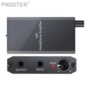 Mixer Prozor HiFi fone de ouvido Amplificador Profissional Mini Mini 3,5mm de fone de ouvido amplificador de áudio para telefones celulares fidelity digital
