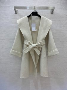 1217 XL 2024 Milan Runway Coat Spring Brand Mesmo estilo casaco de lapela de lapela de alta qualidade de manga longa roupas femininas weinishg2311111196