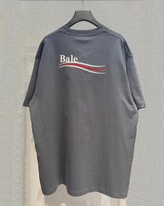 サマートップ人気の高級ファッションハイストリートコットンTシャツスウェットシャツTシャツTシャツジャンパー通気性男性と女性のレターパターンカジュアルショートスリーブTシャツ