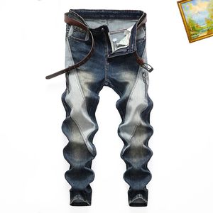 Purple Jeans Mens Purple Designer Jeans Fashion Distressed Ripped Bikers Womens Denim Cargo For Men Black Pants Purple Brand Jeans 710