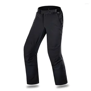 Pantaloni maschili 90% in moto in nylon cavalcando i pantaloni antivento elastici elastici elastici