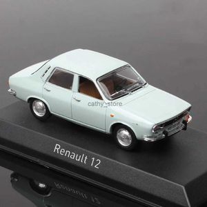 エレクトリック/RCカーノレフクラシック1/43スケール1972ルノー12 19ドーフィン40 CVタイプMCディーキャストカーモデルのおもちゃ車両コレクタブルギフトスル231223