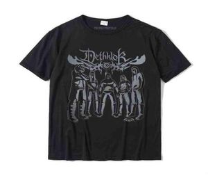 Metalocalypse Dethklok Band Short Sve Tshirt Classic Mens T Cotton Tops Shirts Cool Christmas Tee Shirt4376908