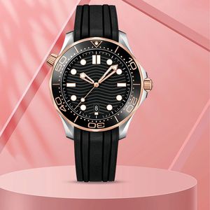 Мужские часы OMG Механические часы японские движения наблюдают 41 -мм сапфировое водонепроницаемое стеклянное роскошное бренд, светящий складной ремешок Montre Montre