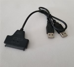 SATA 715PIN 22PIN bis Dual USB 31 Aadapter Cable Easy Antriebsfest -State -Festplattenverbindung Kabel für 25 -Zoll -Festplatte 9527809