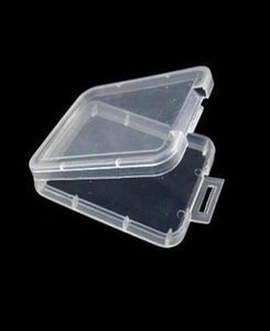 SD XD TF MMC Memory Card Holder CF Cards Protection Container Plastic Transparent Storage Box Jewel Case JK2101XB4864440