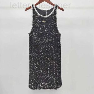 Urban Sexy Dresses designer luxury C new summer style small fragrant sequin vest skirt from the crop year, elegant and socialite free ship Z4HC