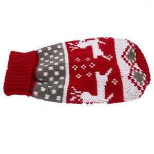 Костюмы для кошек осень и зимний рождественский свитер для домашних животных одежда шерсть акриловый щенок вязаный костюм