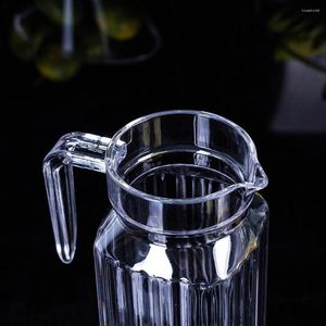 Tumblers 1.1l Glass Beverage Pot Juice Kylskåp Hushållsrestaurang placerad i kylen Högtemperaturbeständig