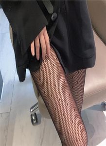 Çoraplar Çorap Seksi Kadınlar Safa Külotlu Tayt Dikişsiz Fishnet Naylon Polka Nokta Baskı Siyah Sıkı Balık Net Vücut Çorapları Femal4849703