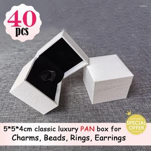 Jewelry Pouches PAN Bead Charm Storage Birthday Gift Organizer Display Velvet Box Lot Ring Earrings Luxury Vintage Case Wholesale