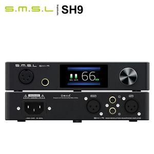 Mixer SMSL SH9 THX AAA Headphone Amplifier AMP 2 Positions Switchable Gain RCA/XLR Input 6.35 Balanced Output for Desktop System SH9