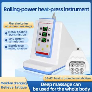 Roller RF Detox Körper Schlankungsmaschine Cellulite Schlampe Lymphdrainage Massage RF EMS Beauty Instrument Gesichtspflege