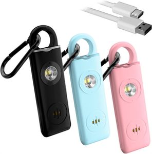 130db Self Defense Alarm Girl Women Security Protect Alert Personal Safety Scream Loud Keychain Alarms