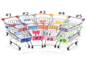 Kreative Mini -Kinder Handcart Simulation Vogel Papagei Hamster Spielzeug Kleiner Supermarkt Einkaufswagen Utility Cart vorstellen Spiel Spielzeug 9783047