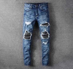 5xl Blue Print Neues Design Herren Jeans Punk Hose Slim Pearl Izu Mason Marjellas Robin Reißverschluss Diesel6667873