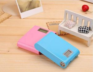 LCD Power Bank 12000mAh 1A 2A two sockets With LED lighting Portable External Battery Backup Pack Dual USB For iphone sumsung3429868