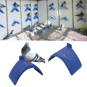 Line Pigeon Rack Plast Heatresistant Pigeon Resting Perch Bird Rack Pigeon Cage Accessories 10st