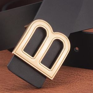 Belts High Quality Letter Slide Buckle B Men Brand Genuine Leather Designer Balck Waistband Male Casual Ceinture Homme CoffeeBelts229D