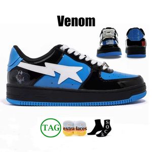 Designer Star Casual Buty Sk8 Low for Men Sneakers Patent skórzany czarny biały niebieski kamuflaż deskorolowy jogging sport Starjjnk sta buty bapestar buty 68