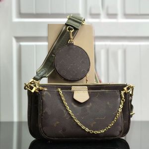 Słynna designerka torba wieczorowa Mulit Pochette Accessoires damski łańcuch mody torba na ramię list portfel crossbody crossbody mahjong torba kwiat liste