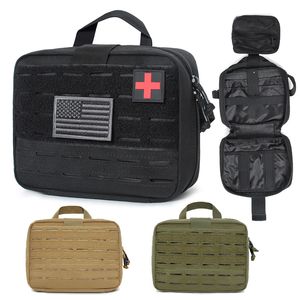 Utomhussportväska ryggsäck Vest Accessory Molle Pack Tactical Molle Kit Medical Pouch No11-789