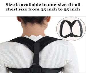 Upper Back Posture Corrector Clavicle Support Belt Back Slouching Corrective Posture Correction Spine Braces Supports Health Care8110110