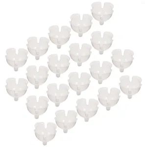 Dekorative Blumen 60 PCs Schokoladen -Torus Reparatur Basis Süßigkeiten Bouquet Kuchendekor Support Hochzeitsdekorationen Trüffel Trüffel