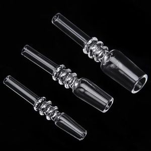 Quartz Nail Tip Smoking Accessories 10mm 14mm 18mm Joint Male For Nectar Collector Kit Dab Straw Tube Drip Tips Glass Water Bongs Pipe