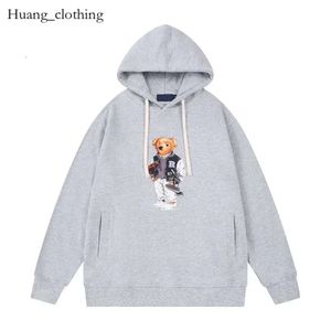 Hoodie Designer Men S Horse Fashion Polo Sweatsuit Tracksuit Bear Print Lawrence Cotton Casual Waterpolo policjant 24ss